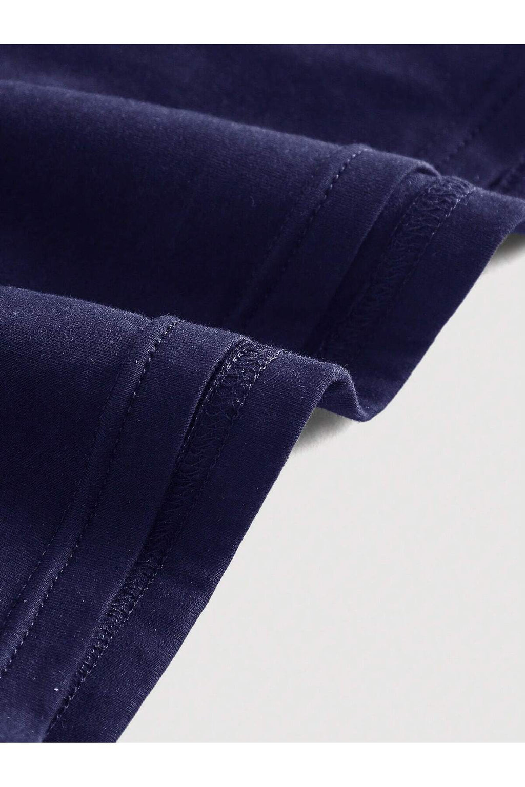 Lacivert Fiyonklu Yazlık Crop Top, Beyaz Fiyonklu Yazlık Geniş Askılı Üst - Lacivert - Görsel 4